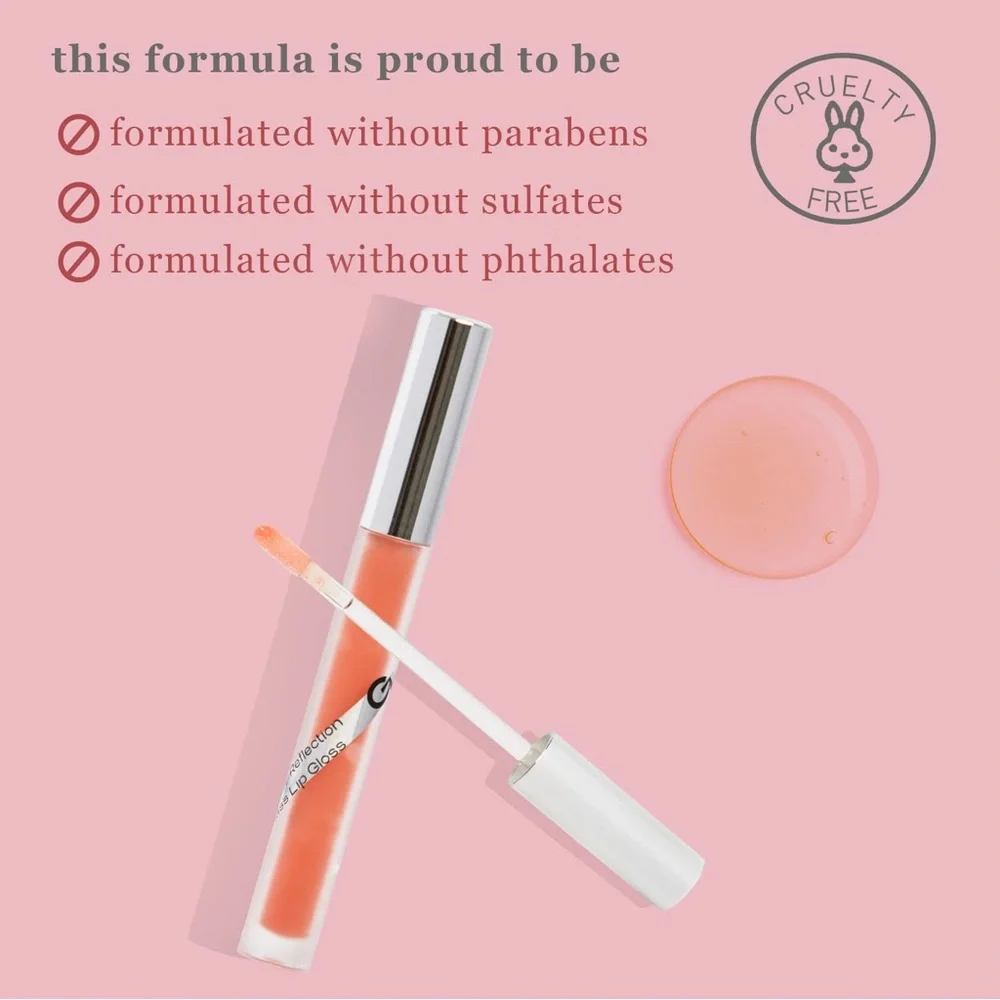 Lip Gloss- Strawberry Pink- Hydrating Shine